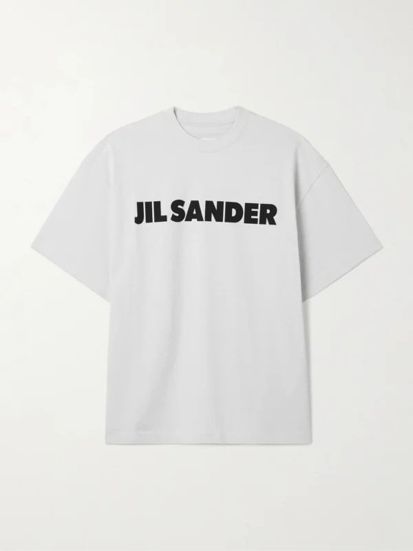 Jil Sander Printed Cotton-jersey T-shirt