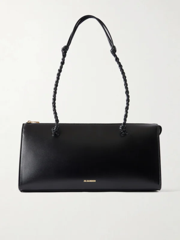 Jil Sander Tangle Tent Leather Shoulder Bag