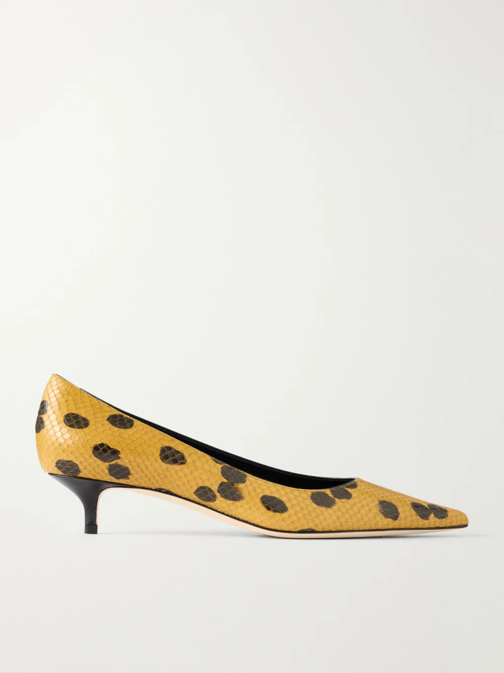 Jimmy Choo Amelia 30 Leopard-print Snake-effect Leather Pumps in multi