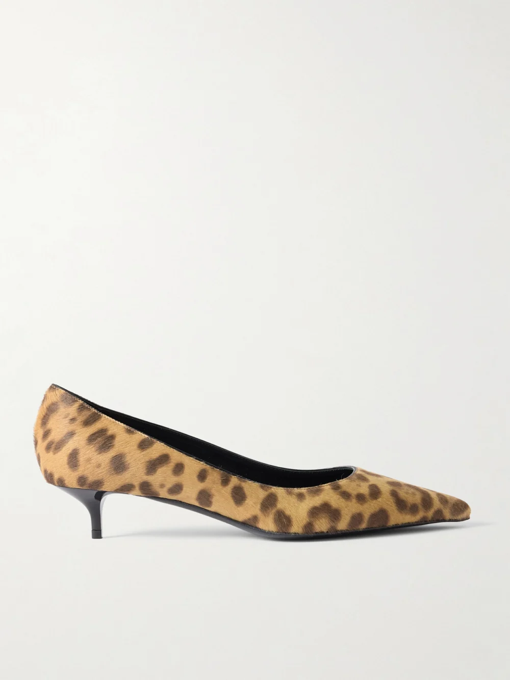 Jimmy Choo Amelia 40 Leopard-print Calf Hair Pumps in leopard print