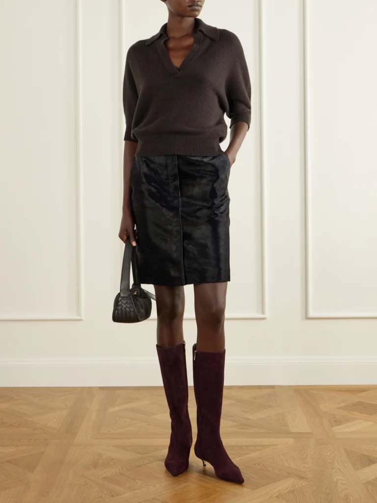 Jimmy Choo Amis 35 Suede Knee Boots