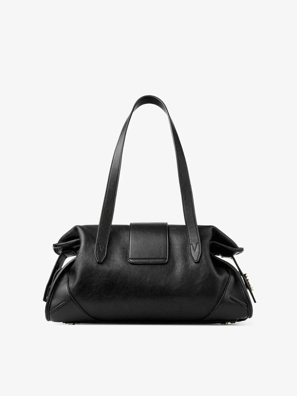 Jimmy Choo Bar Holdall Medium Black Biker Leather Holdall Bag, another view