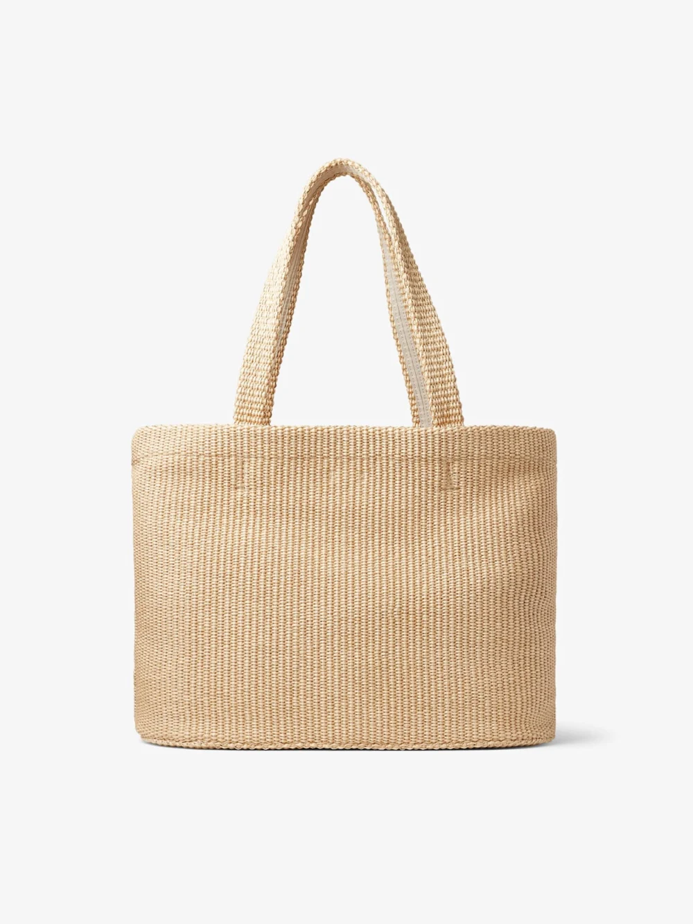 Jimmy Choo Beach Tote East-West Natural Raffia Embroidered Tote Bag, another view