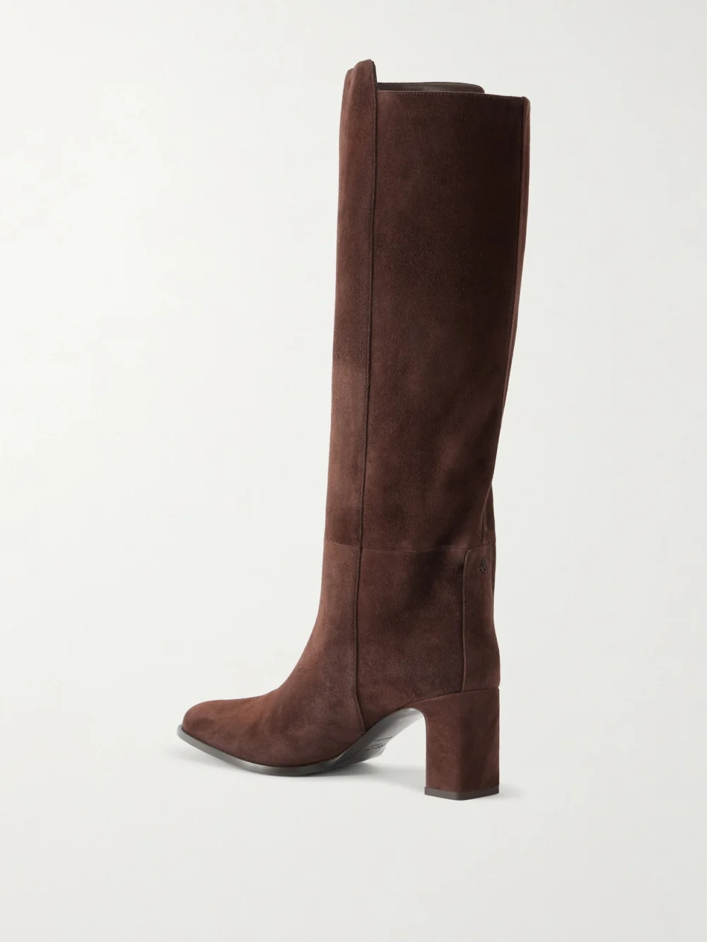 Back view of the Jimmy Choo Caly 65 Suede Knee Boots