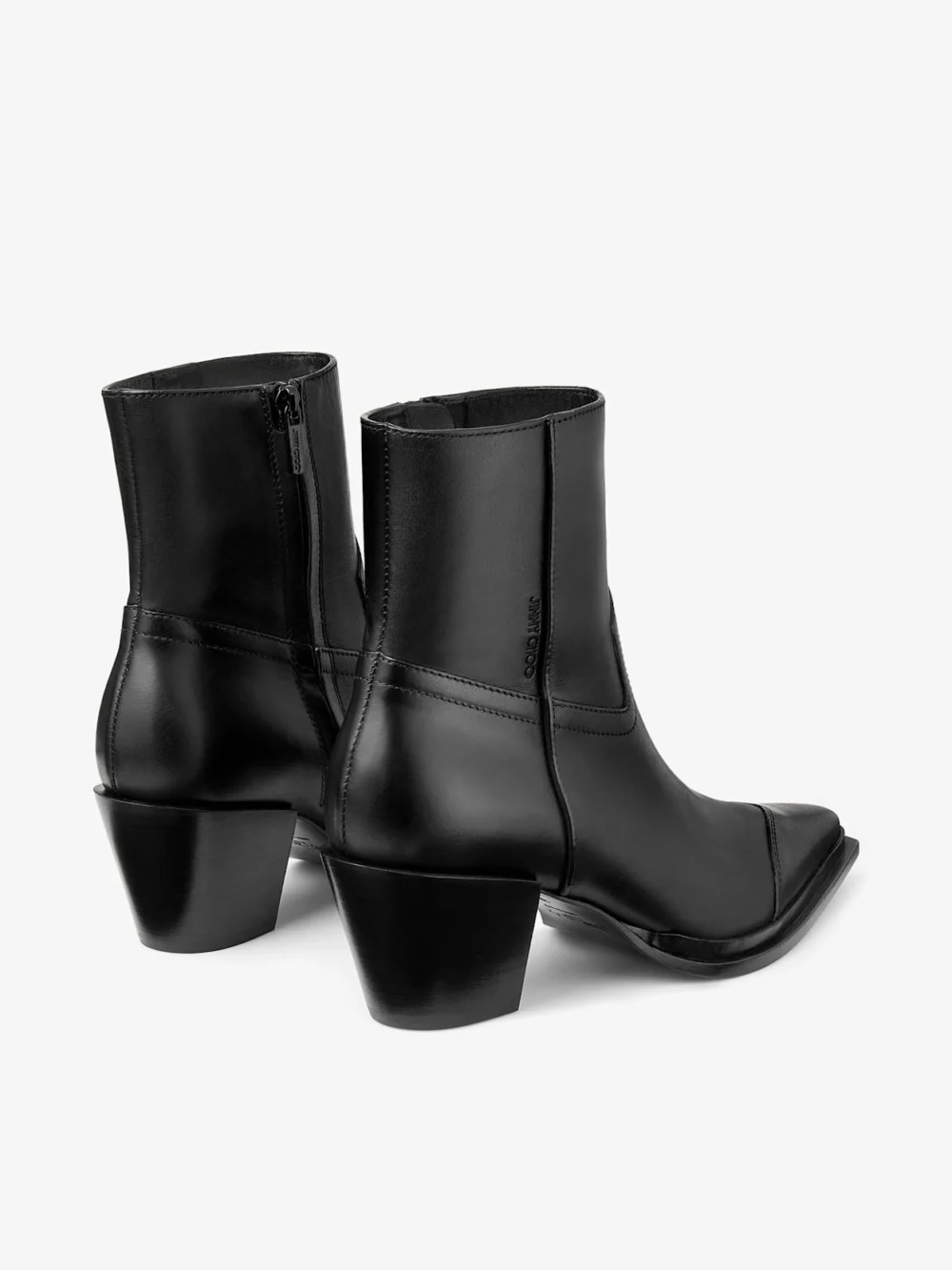 Jimmy Choo Cece Ankle Boot 60 Black Soft Vachetta Ankle Boots, another view