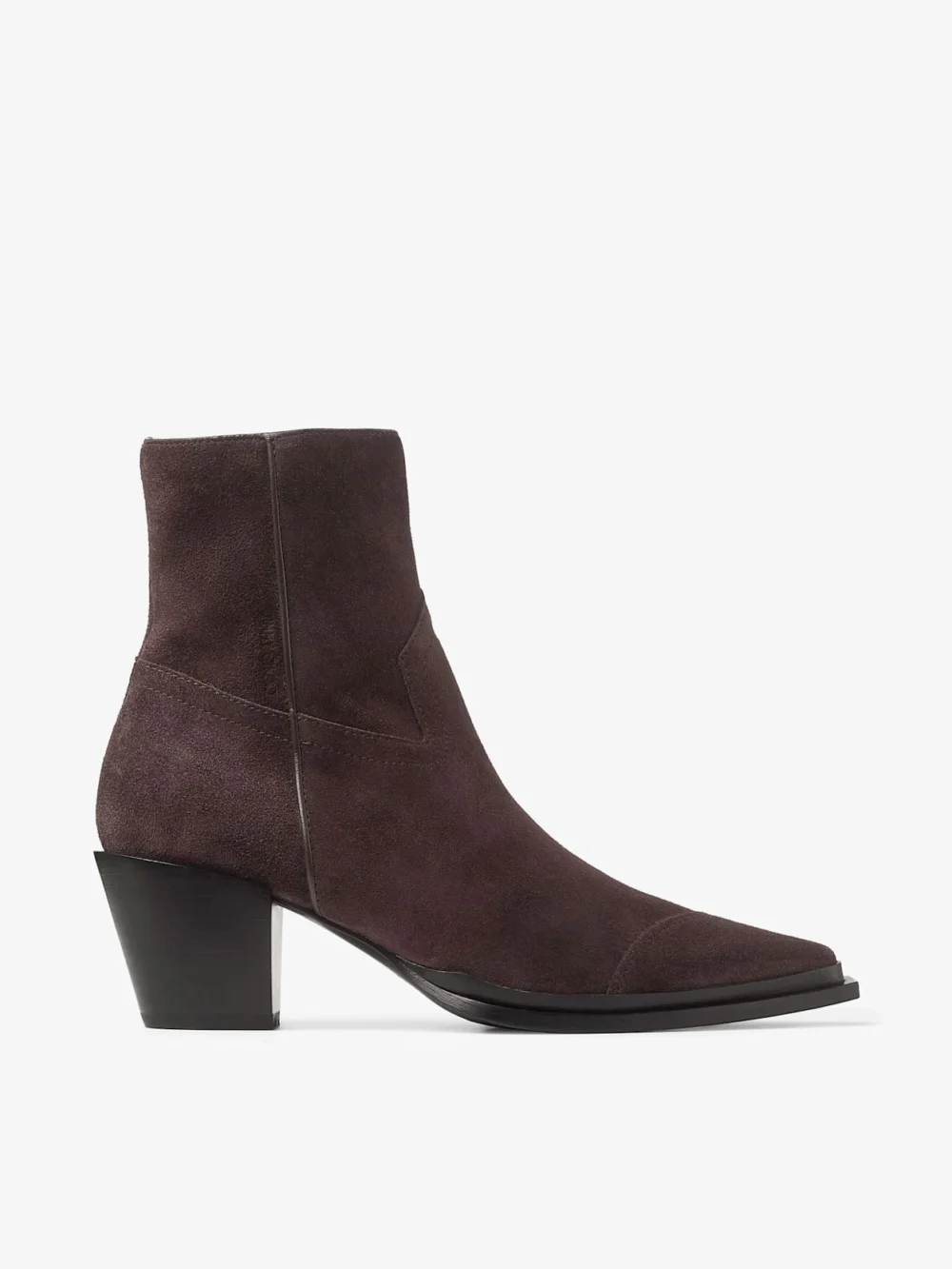 Jimmy Choo Cece Ankle Boot 60 Coffee Suede Ankle Boots in coffee