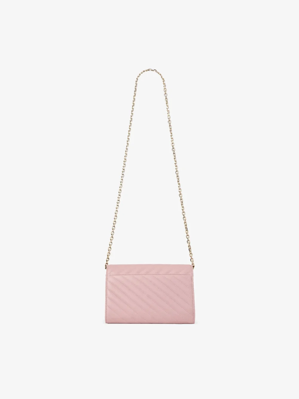 Jimmy Choo Curve Clutch Rose Quilted Biker Leather Clutch Bag, another view
