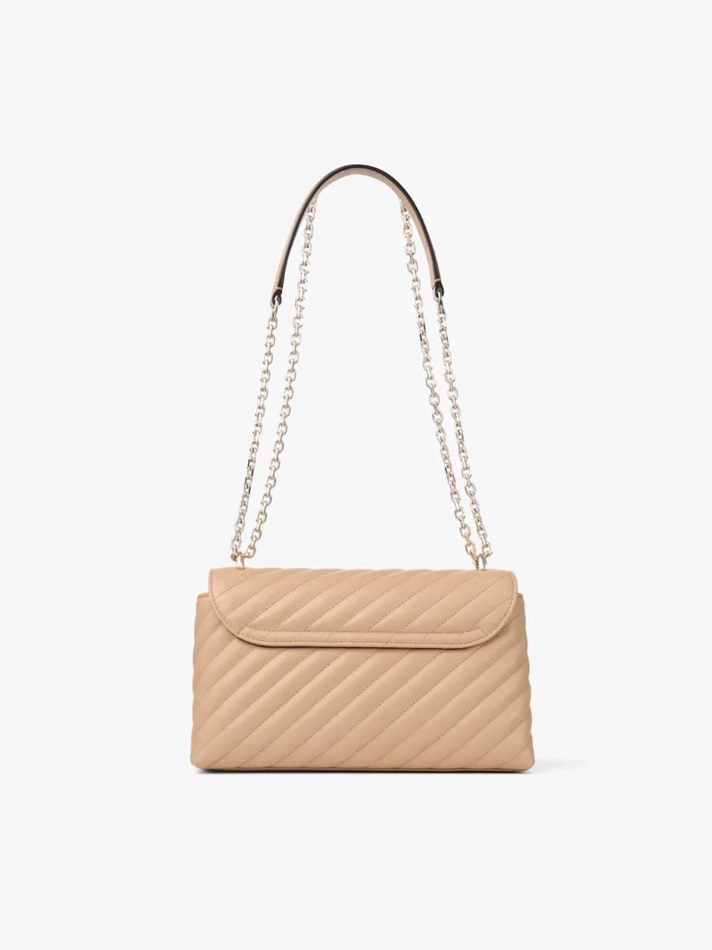 Jimmy Choo Curve Cross Body Medium Chai Quilted Biker Leather Crossbody Bag, another view
