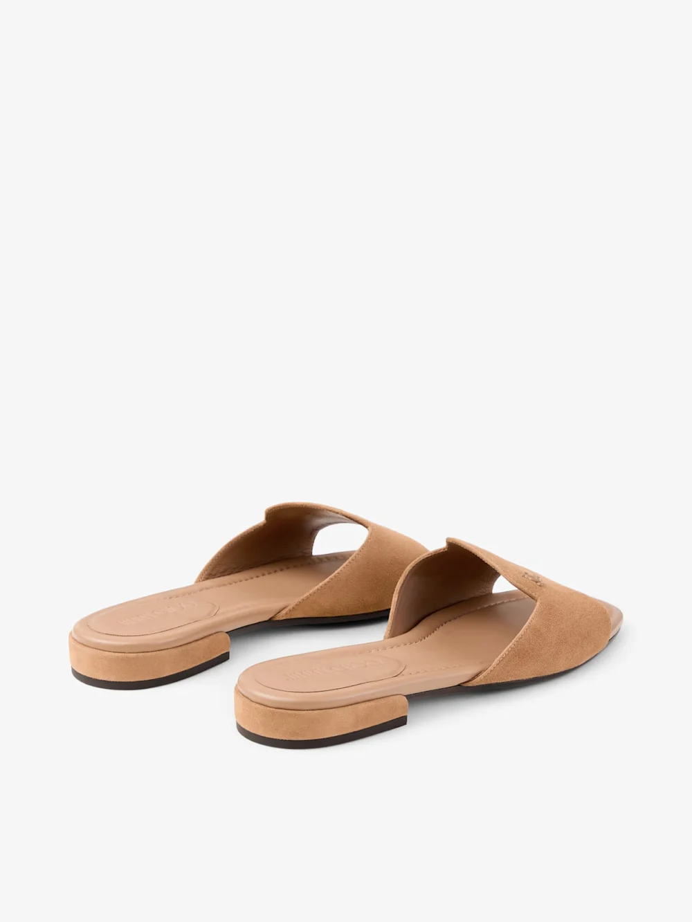 Jimmy Choo Dina Flat Toffee Suede Flats, another view