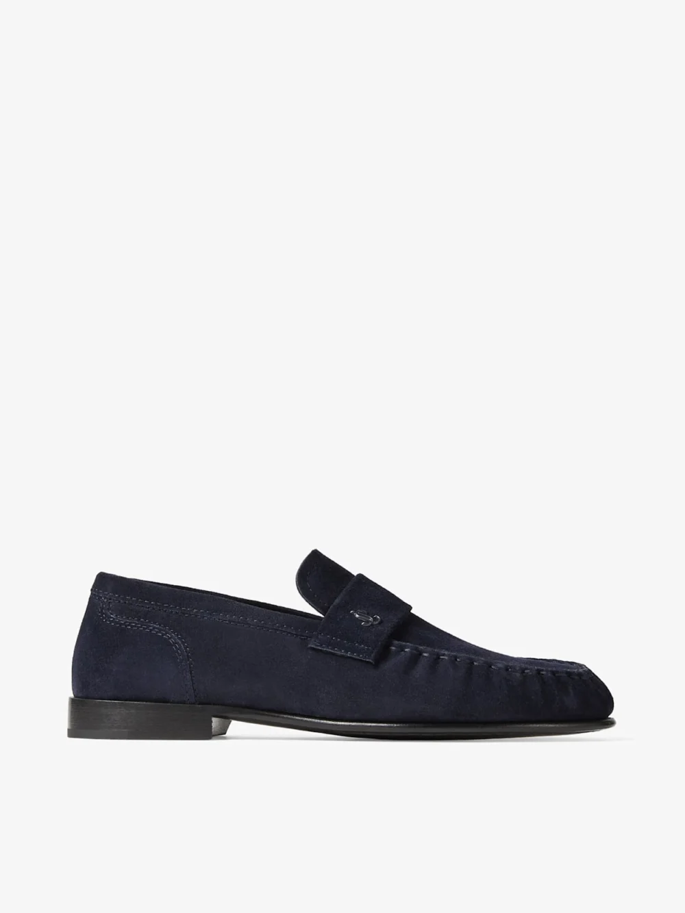 Jimmy Choo Ellis Loafer F Marine Suede Loafers in marine