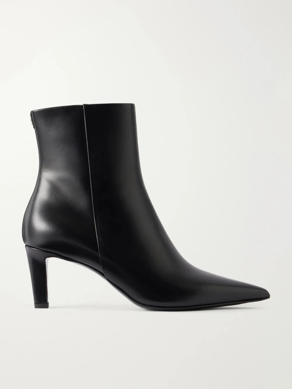 Jimmy Choo Frankie 65 Leather Ankle Boots in black