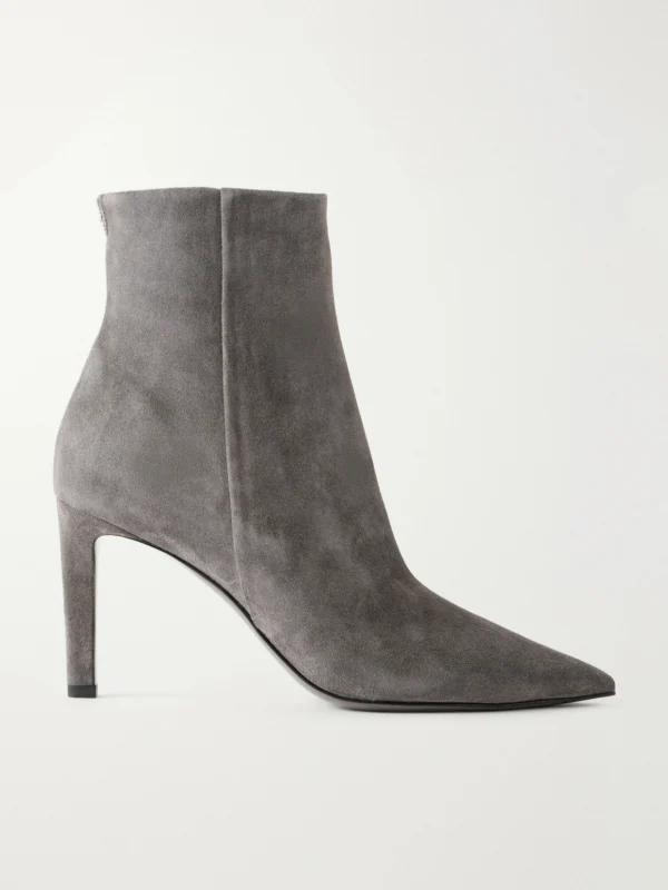 Jimmy Choo Frankie 85 Suede Ankle Boots