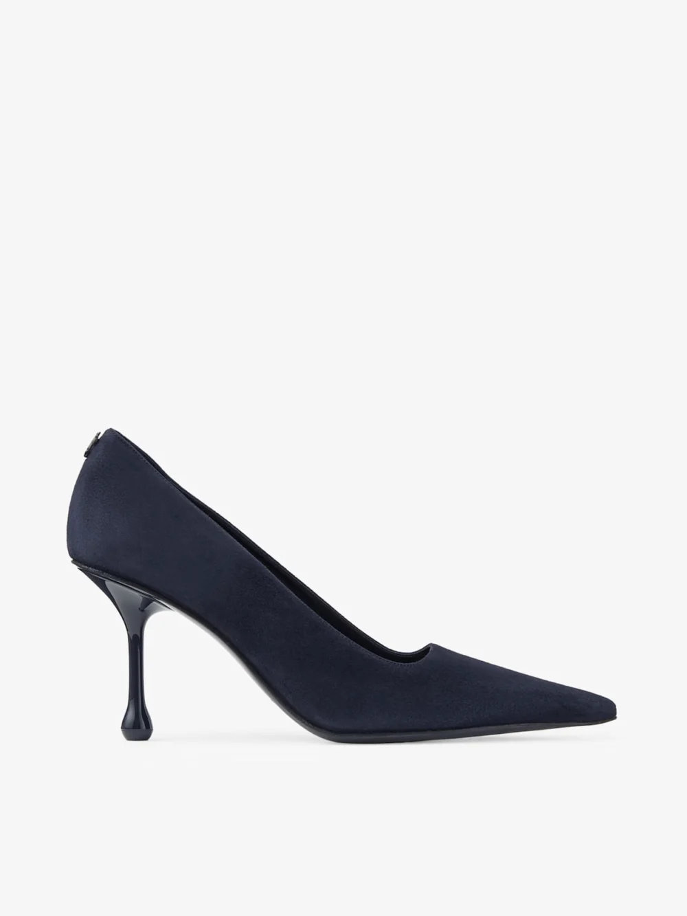 Jimmy Choo Ixia 80 Marine Suede Pumps in marine