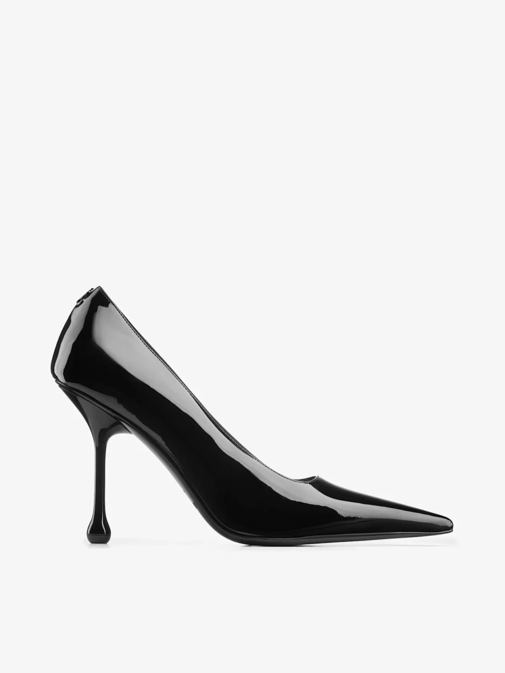 Jimmy Choo Ixia 95 Black Patent Leather Pumps in black