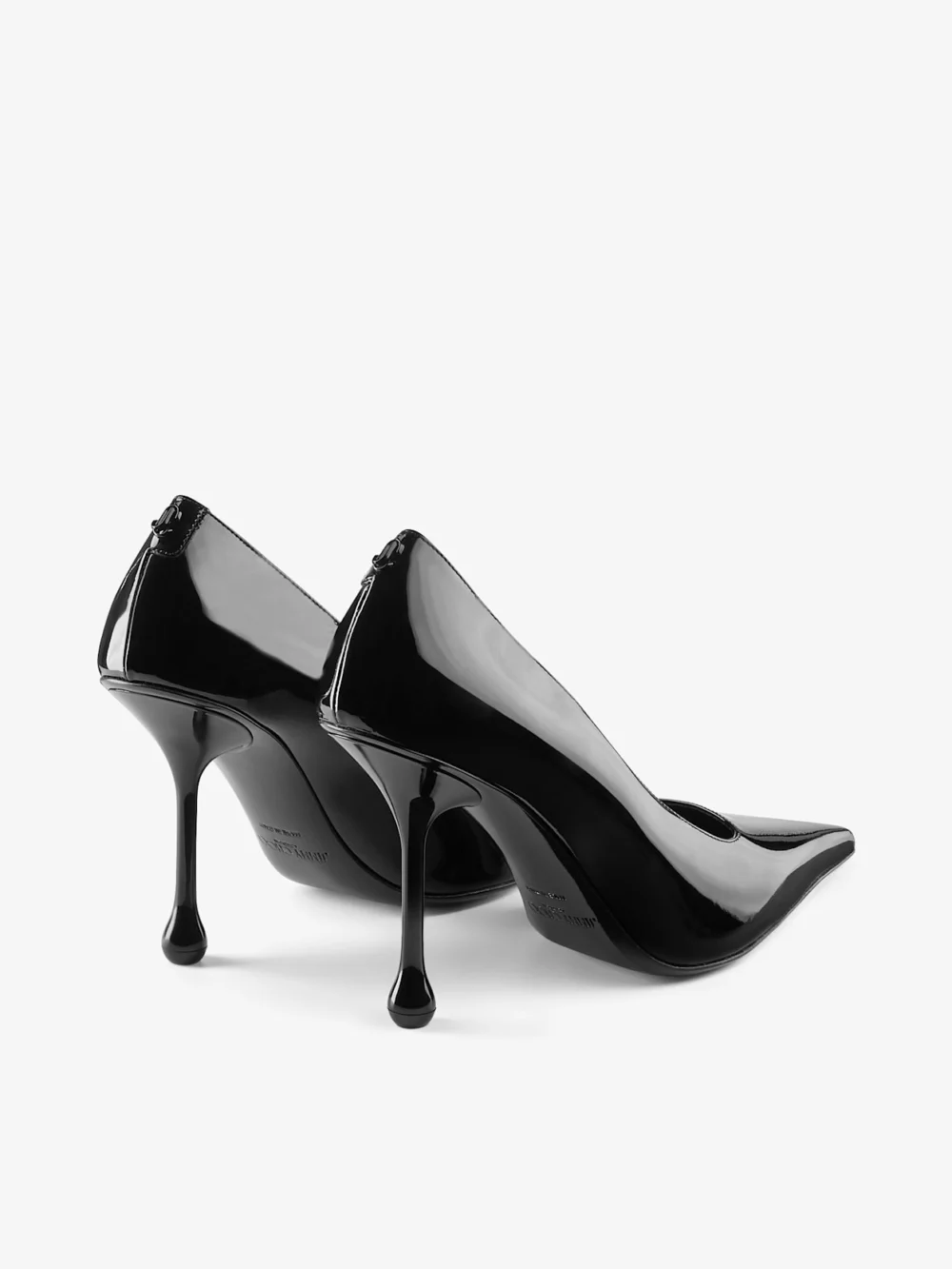 Jimmy Choo Ixia 95 Black Patent Leather Pumps, another view