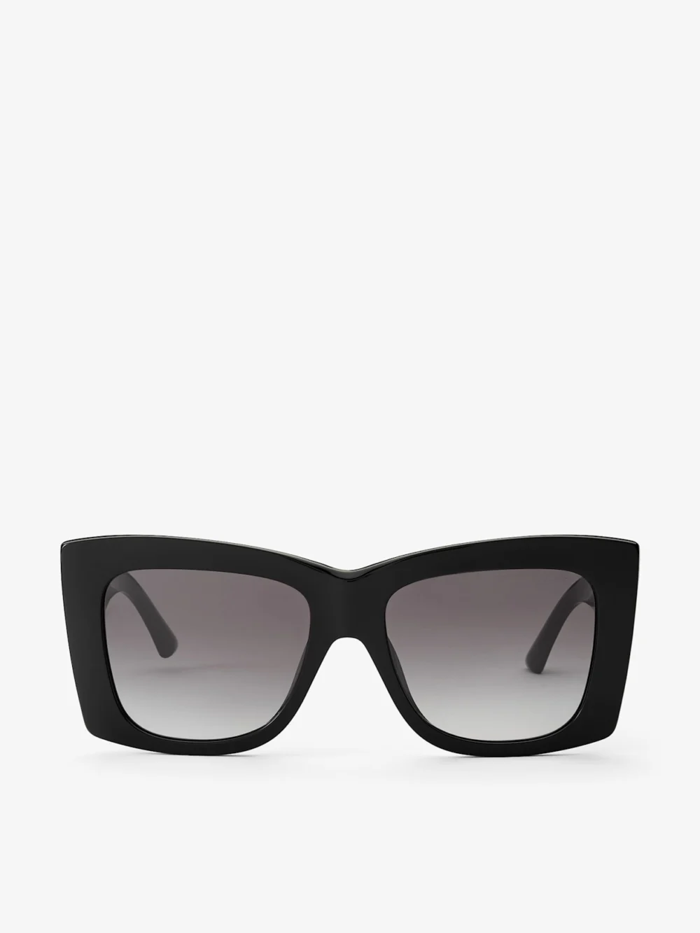 Jimmy Choo Juliana Black Square Sunglasses in e5000 black