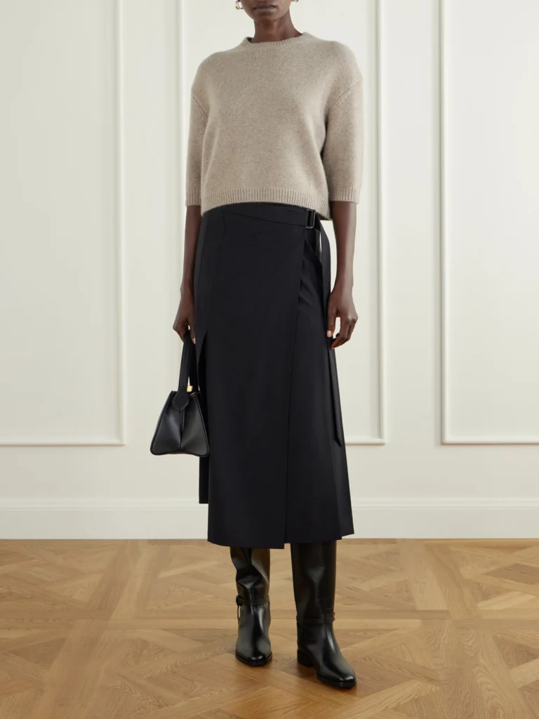 Jimmy Choo Lawton Knotted Leather Knee Boots