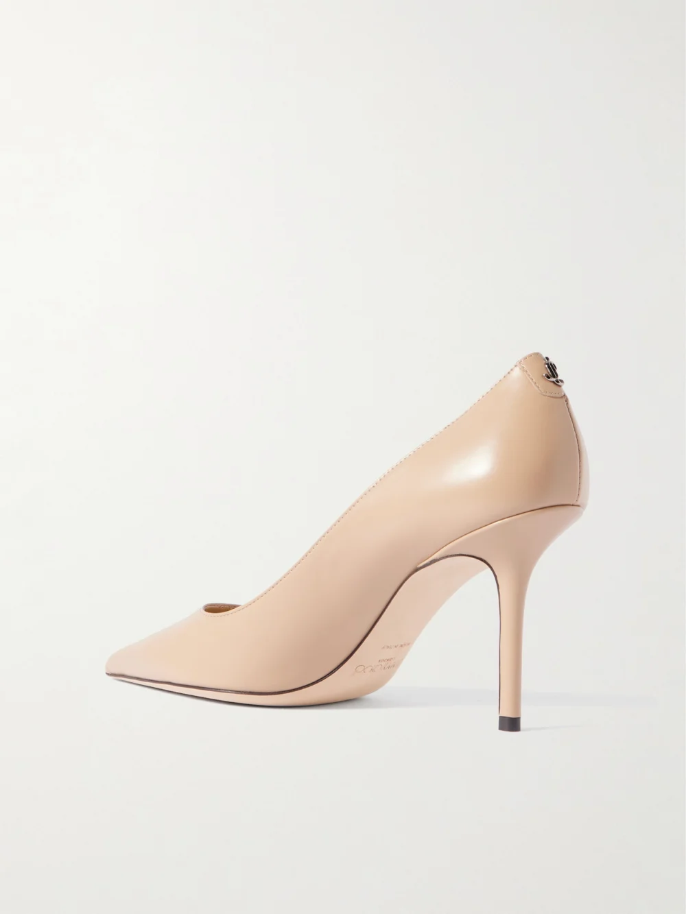 Back view of the Jimmy Choo Love 85 Leather Pumps