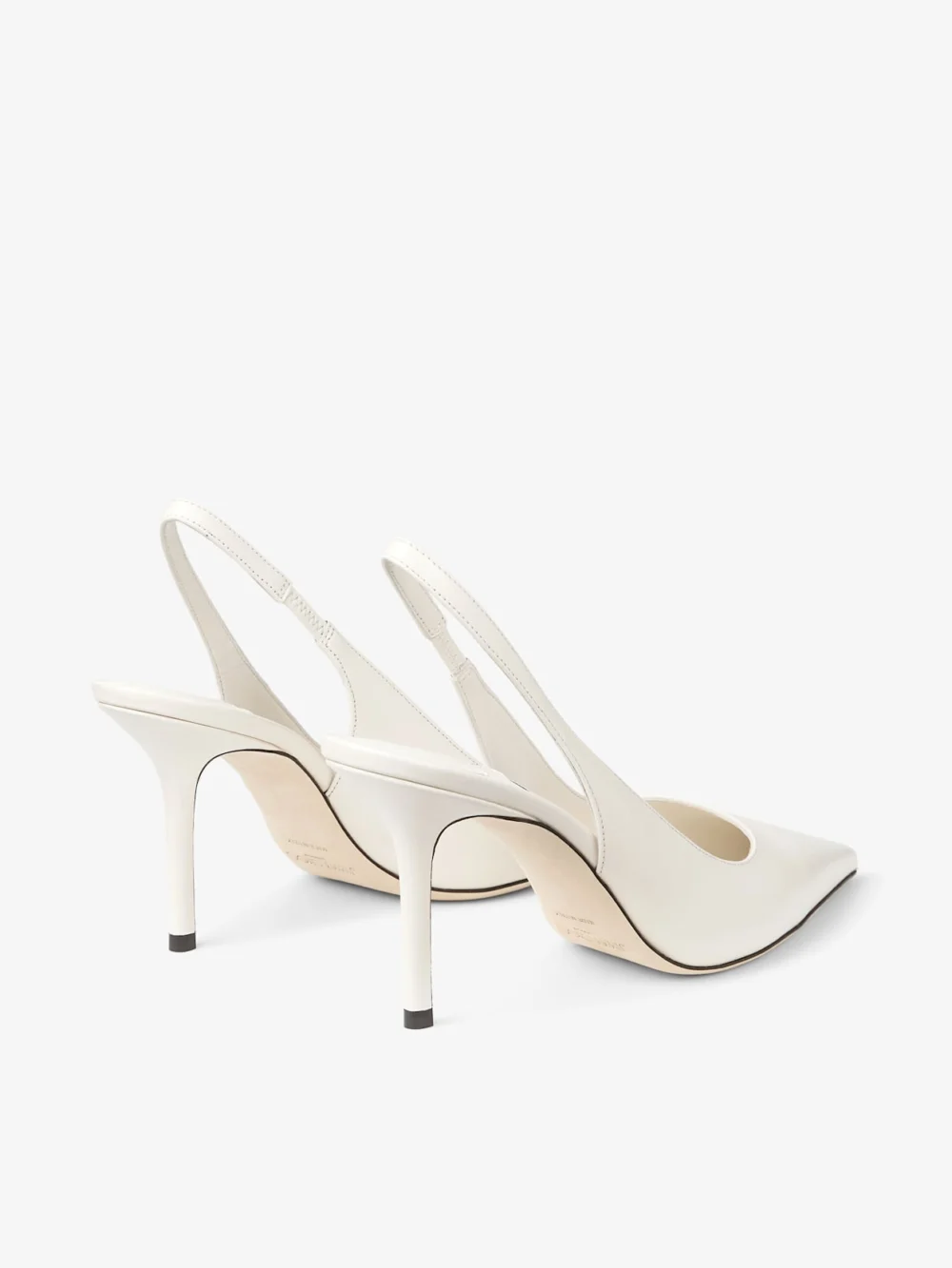 Jimmy Choo Love Sling Back 85 Latte Calf Leather Slingbacks, another view
