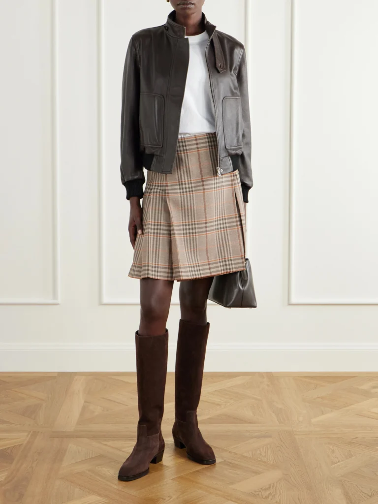 Jimmy Choo Mave Paneled Suede Knee Boots