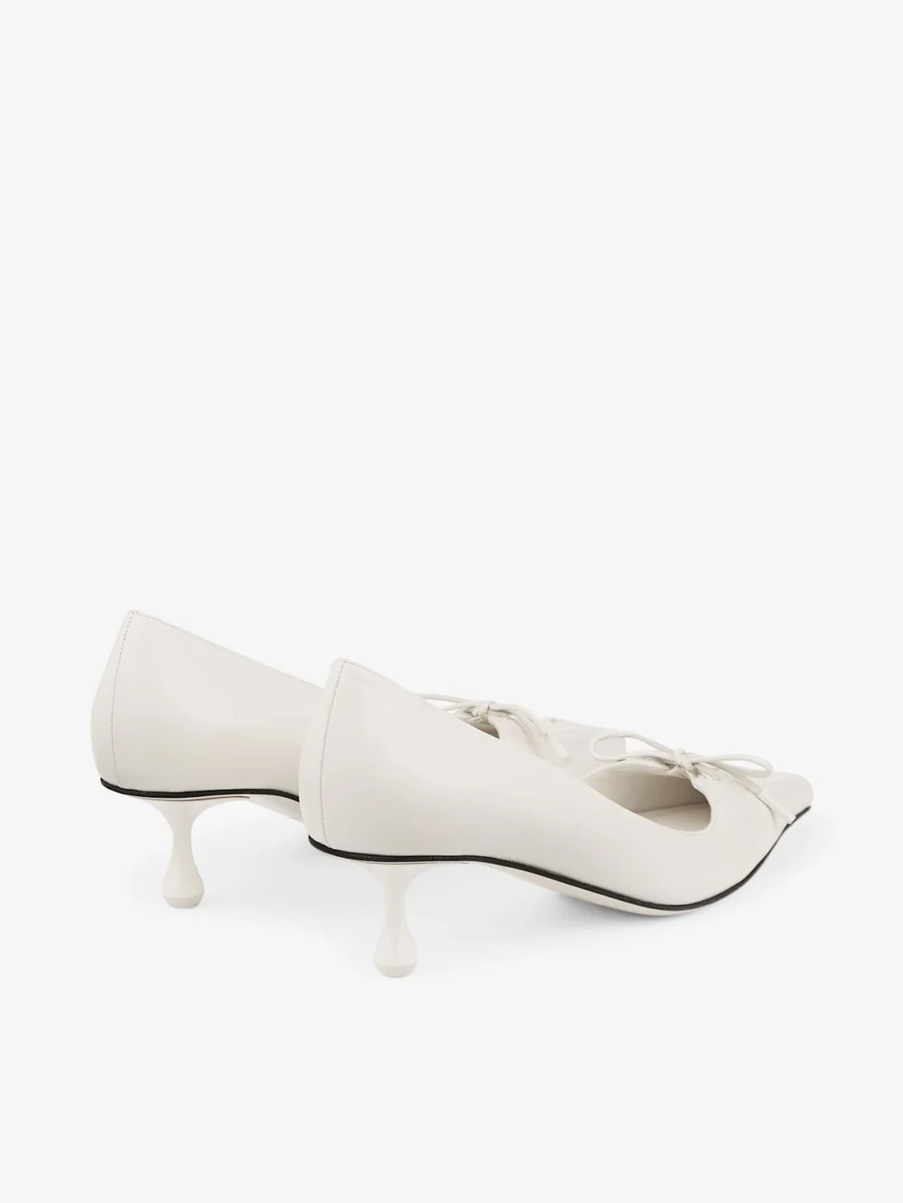 Jimmy Choo Scarlett 50 Latte Nappa Leather Pumps, another view