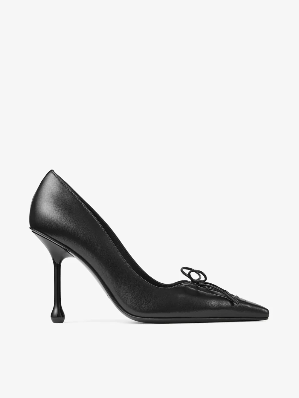 Jimmy Choo Scarlett 95 Black Nappa Leather Pumps in black