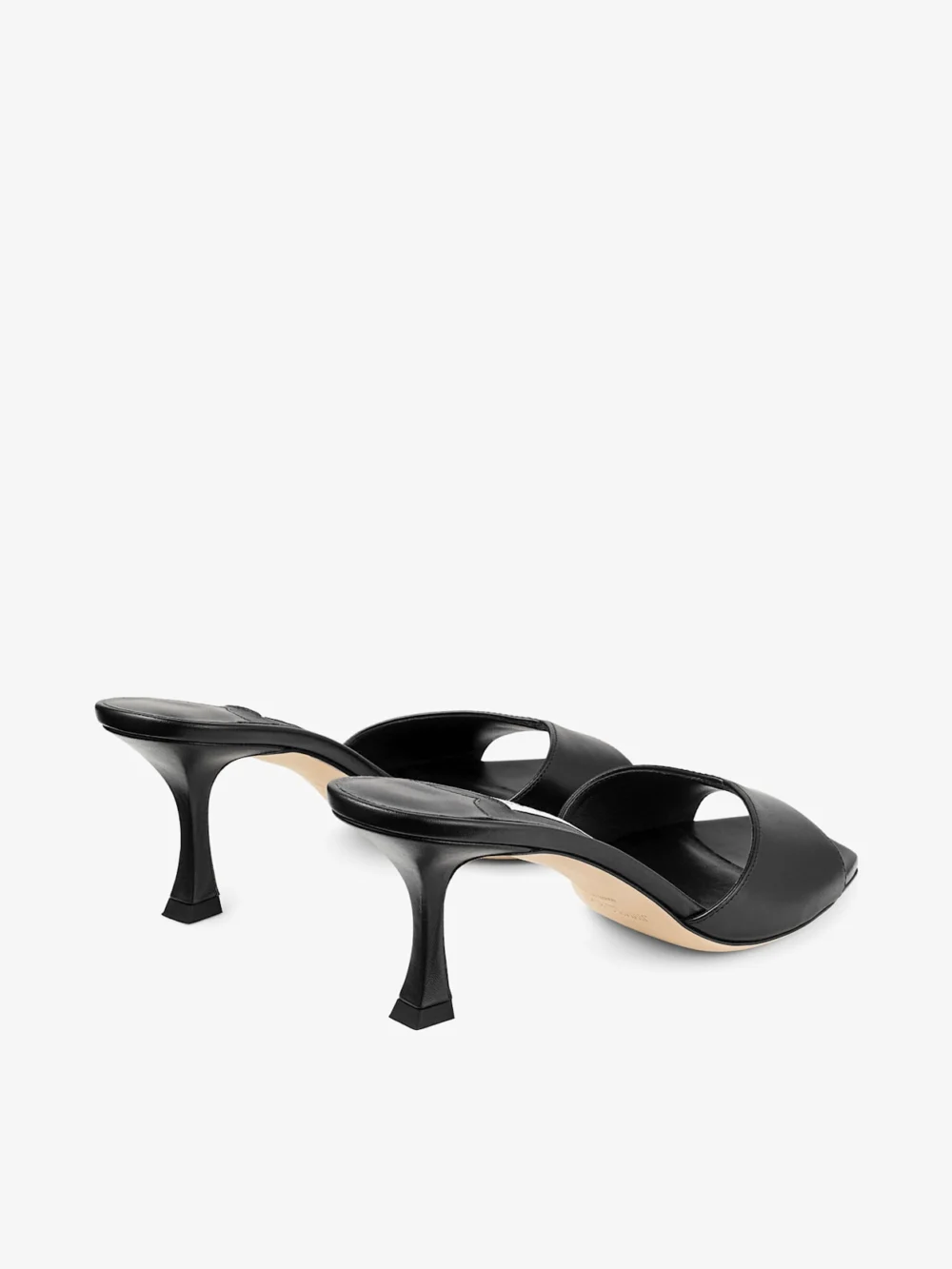 Jimmy Choo Skye 70 Black Leather Sandals, another view