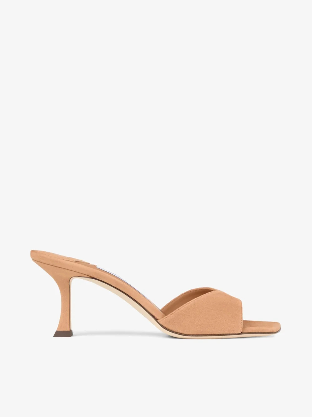 Jimmy Choo Skye 70 Toffee Suede Sandals in toffee