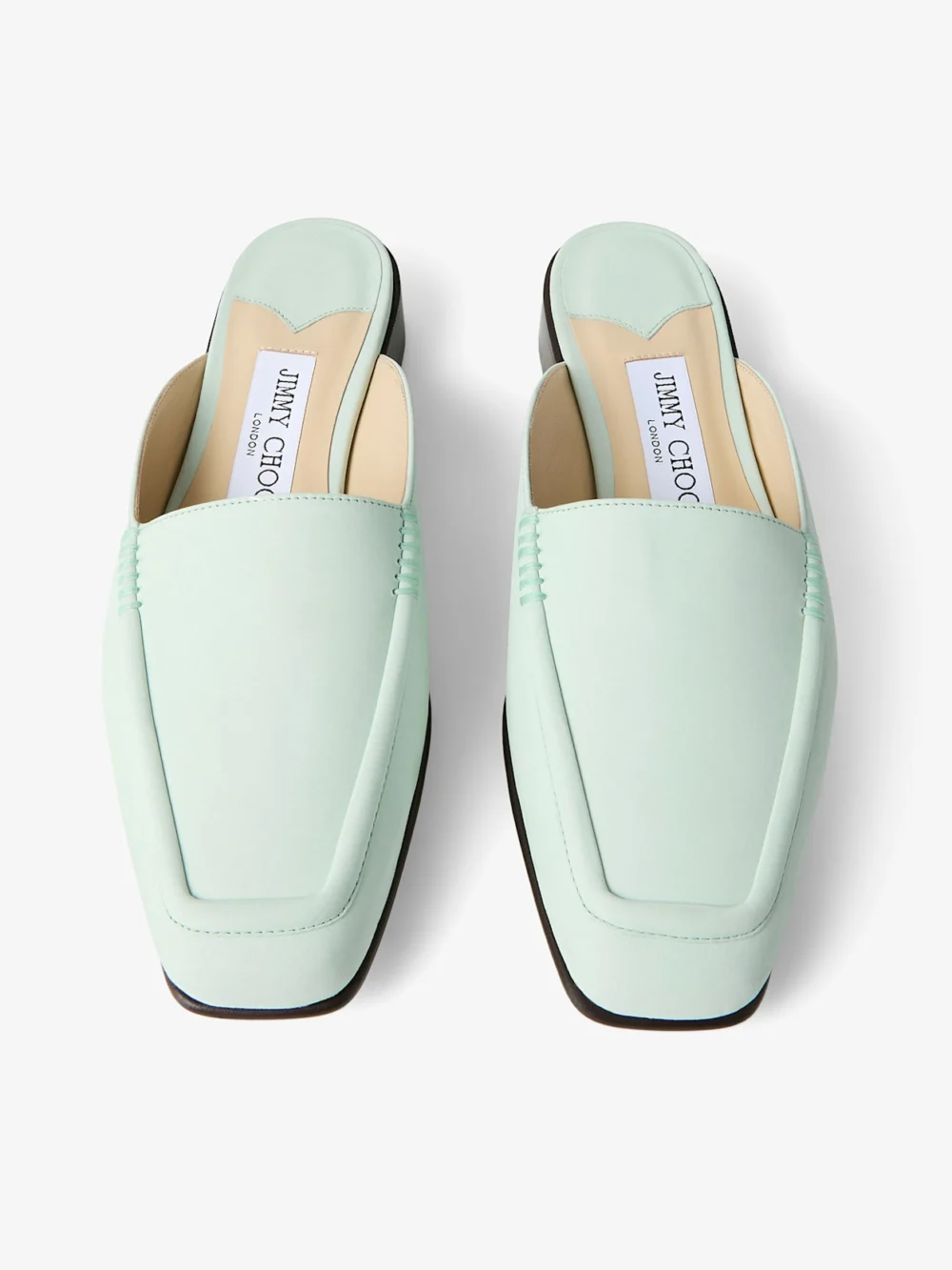 Jimmy Choo Slide Mint Nubuck Leather Mule, another view