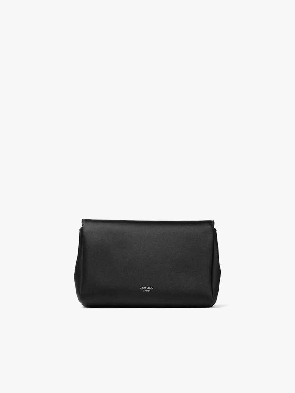 Jimmy Choo Soft Bow Mini Bag Black Satin Mini Bag with Crystal Bow, another view