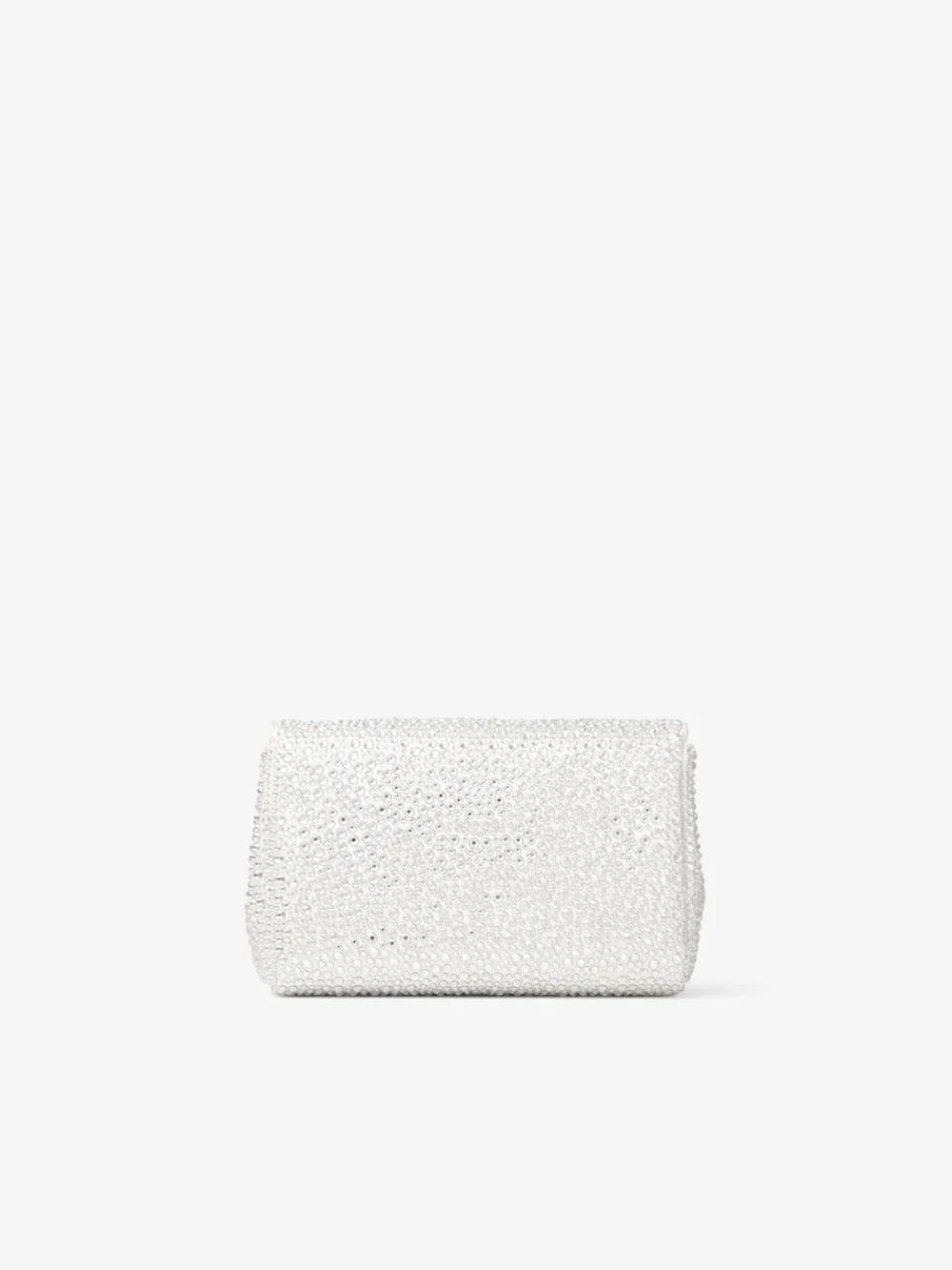 Jimmy Choo Soft Bow Mini Bag Ivory Satin Mini Bag with Crystal Bow, another view