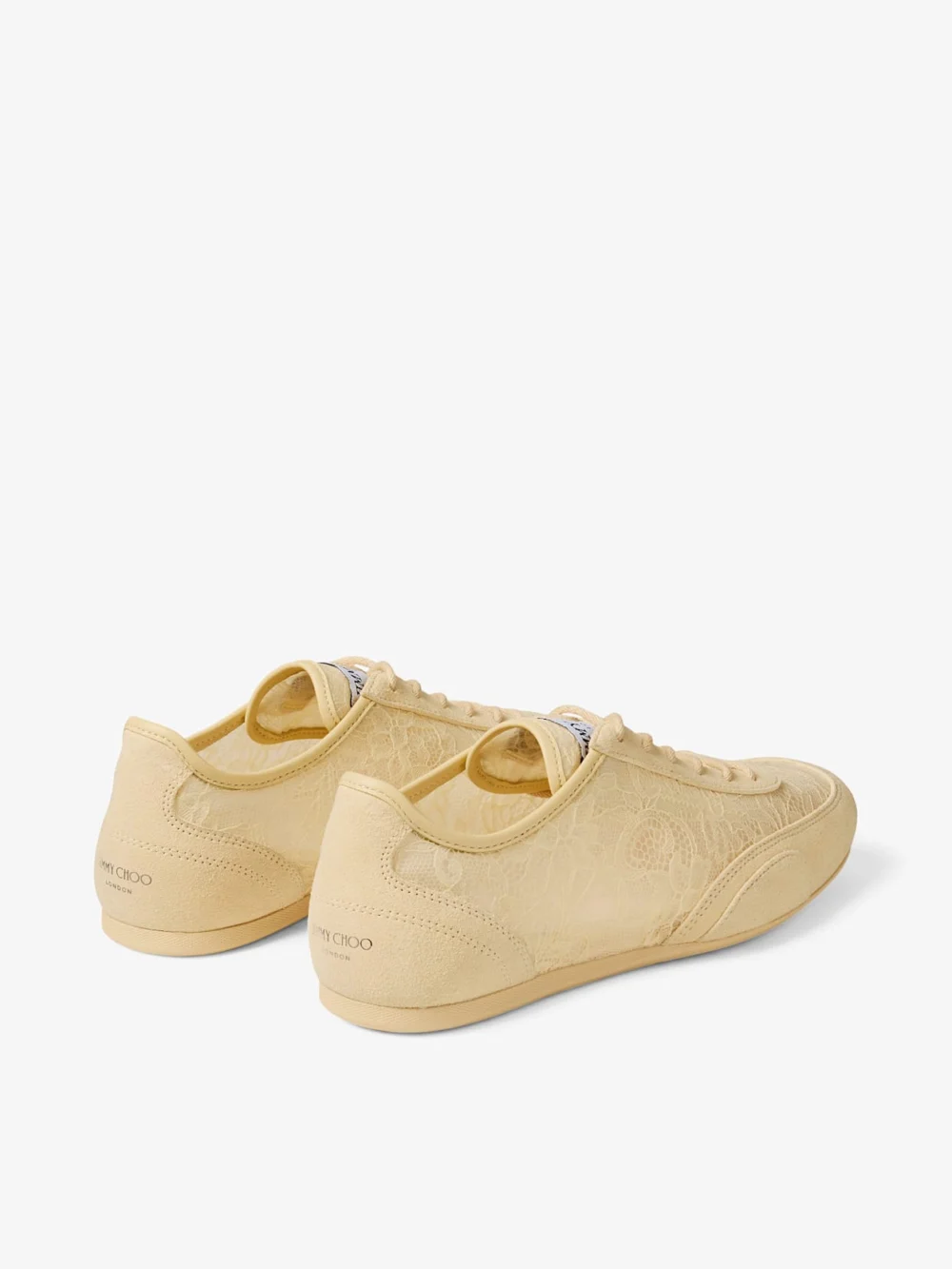 Jimmy Choo Sunny F Corn Leather Mix and Jimmy Choo Lace Low Top Trainers, another view