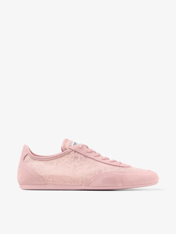 Jimmy Choo Sunny F Rose Leather Mix and Jimmy Choo Lace Low Top Trainers