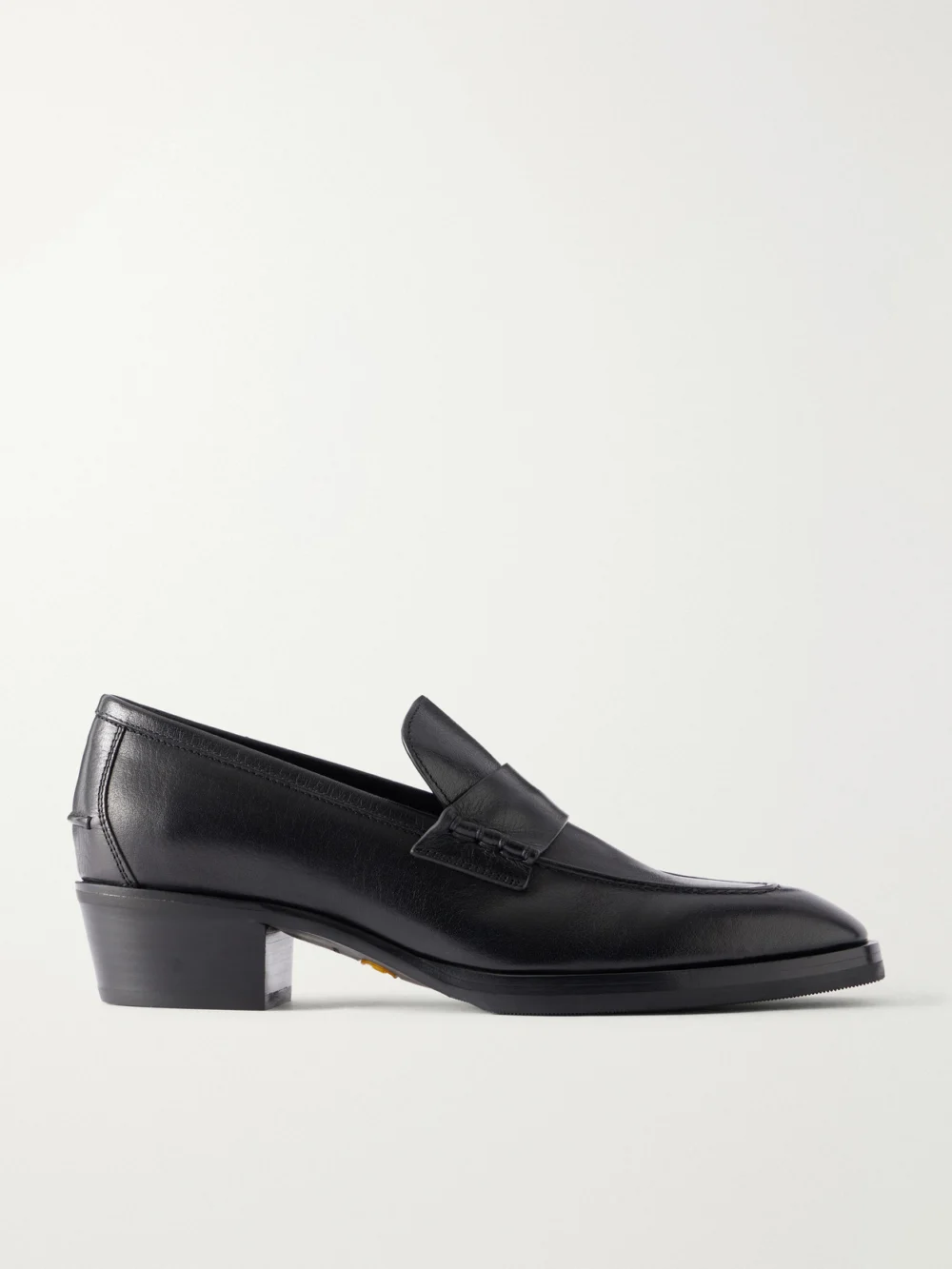 Jimmy Choo Wilder Leather Loafers in black