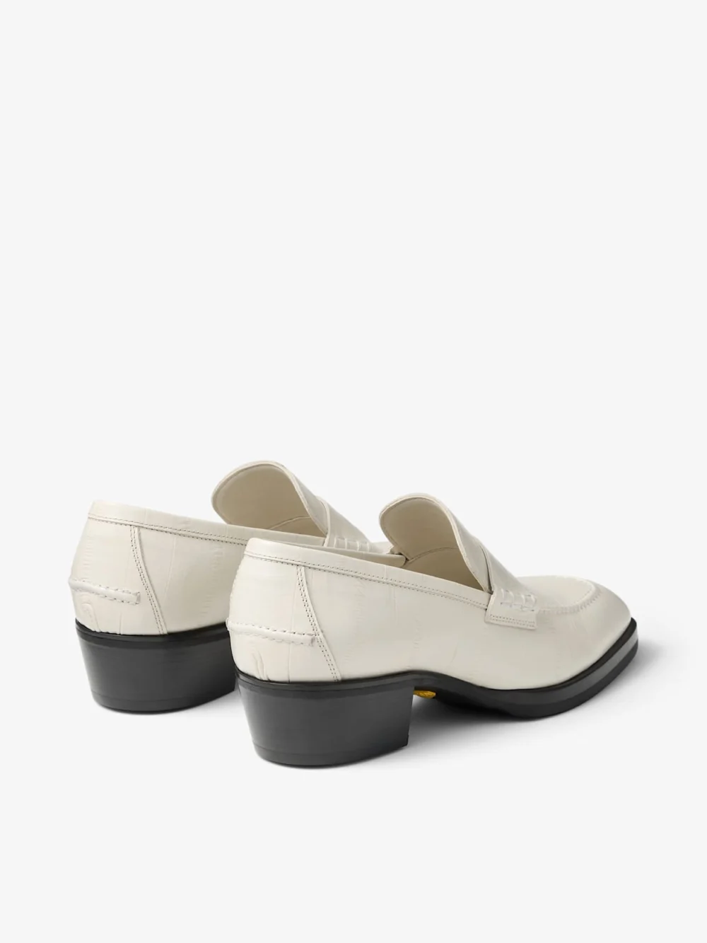 Jimmy Choo Wilder Loafer F Bone Eel Embossed Leather Loafers, another view