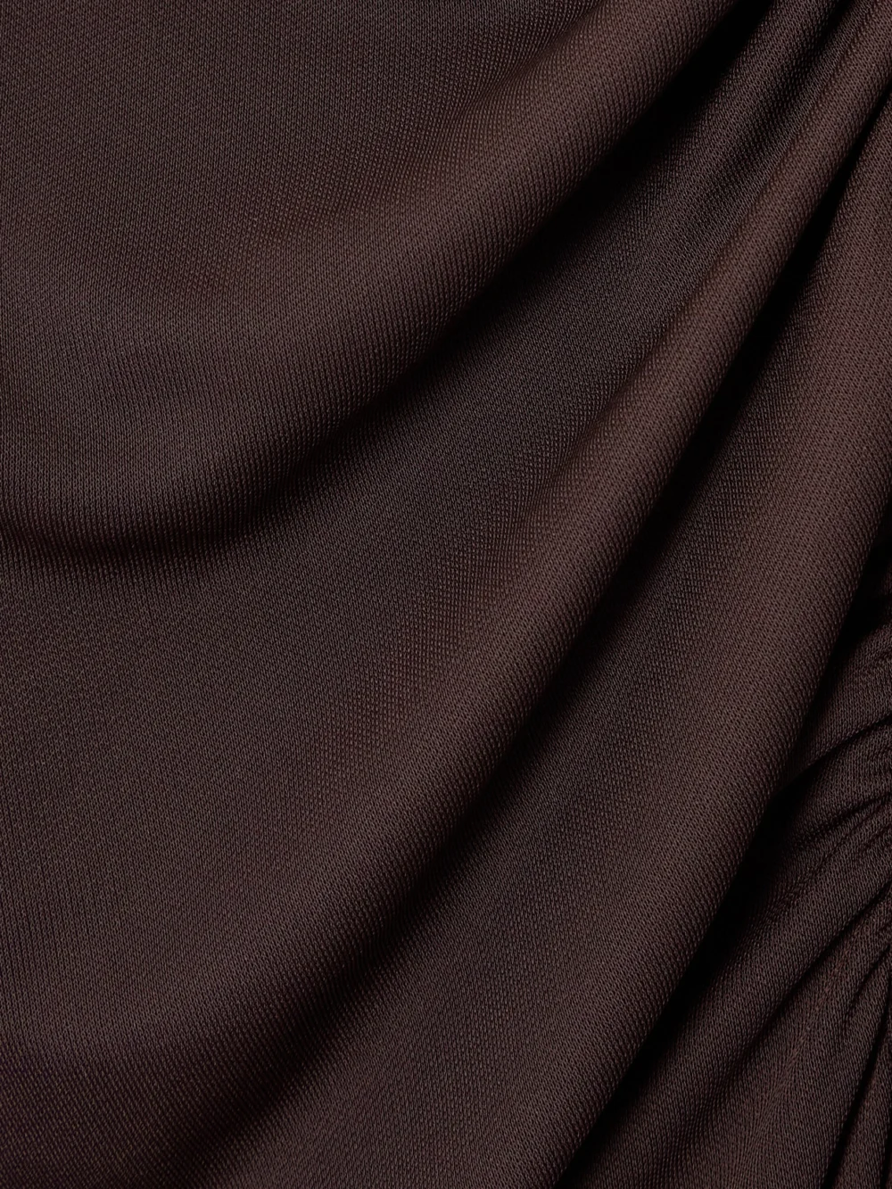 Close-up detail of the Johanna Ortiz Silent Solstice Cape-effect Satin-jersey Midi Dress