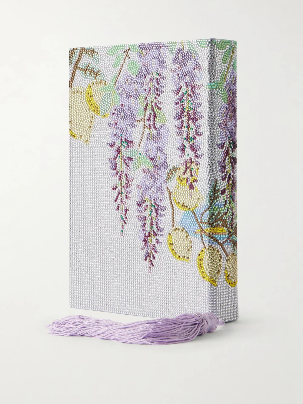 Back view of the Judith Leiber Couture Storybook Crystal-embellished Clutch