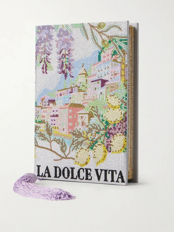 Judith Leiber Couture Storybook Crystal-embellished Clutch