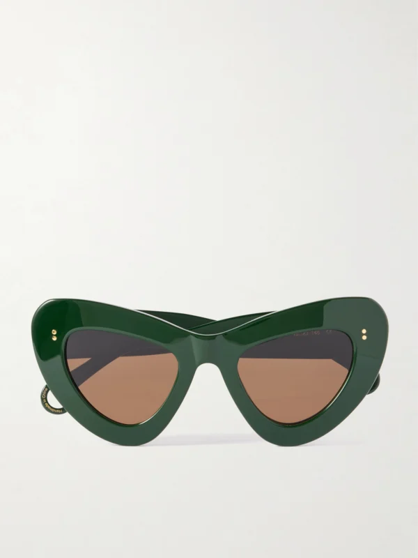 JW Anderson Butterfly Cat-eye Acetate Sunglasses