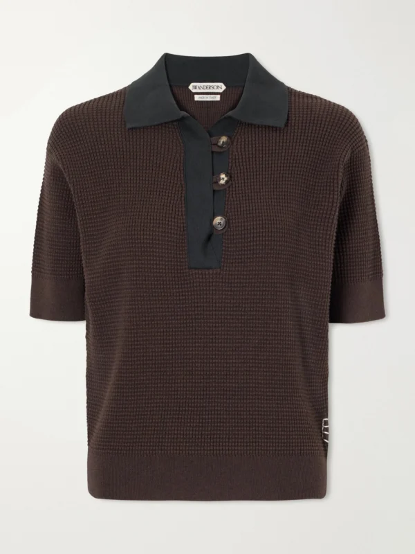 JW Anderson Cotton-blend Polo Shirt
