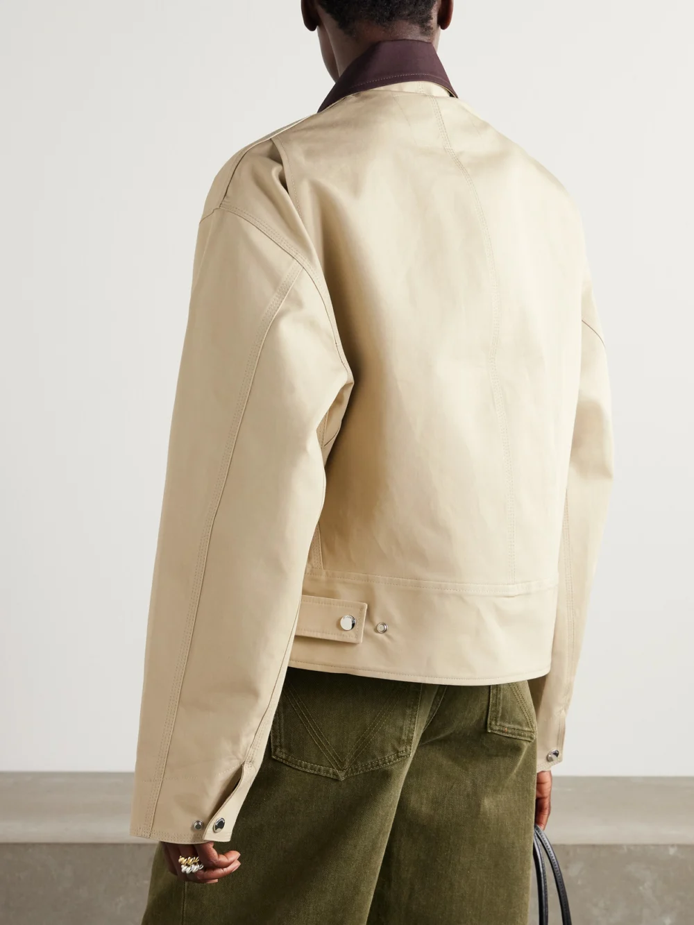 Back view of the JW Anderson Cotton-canvas Jacket