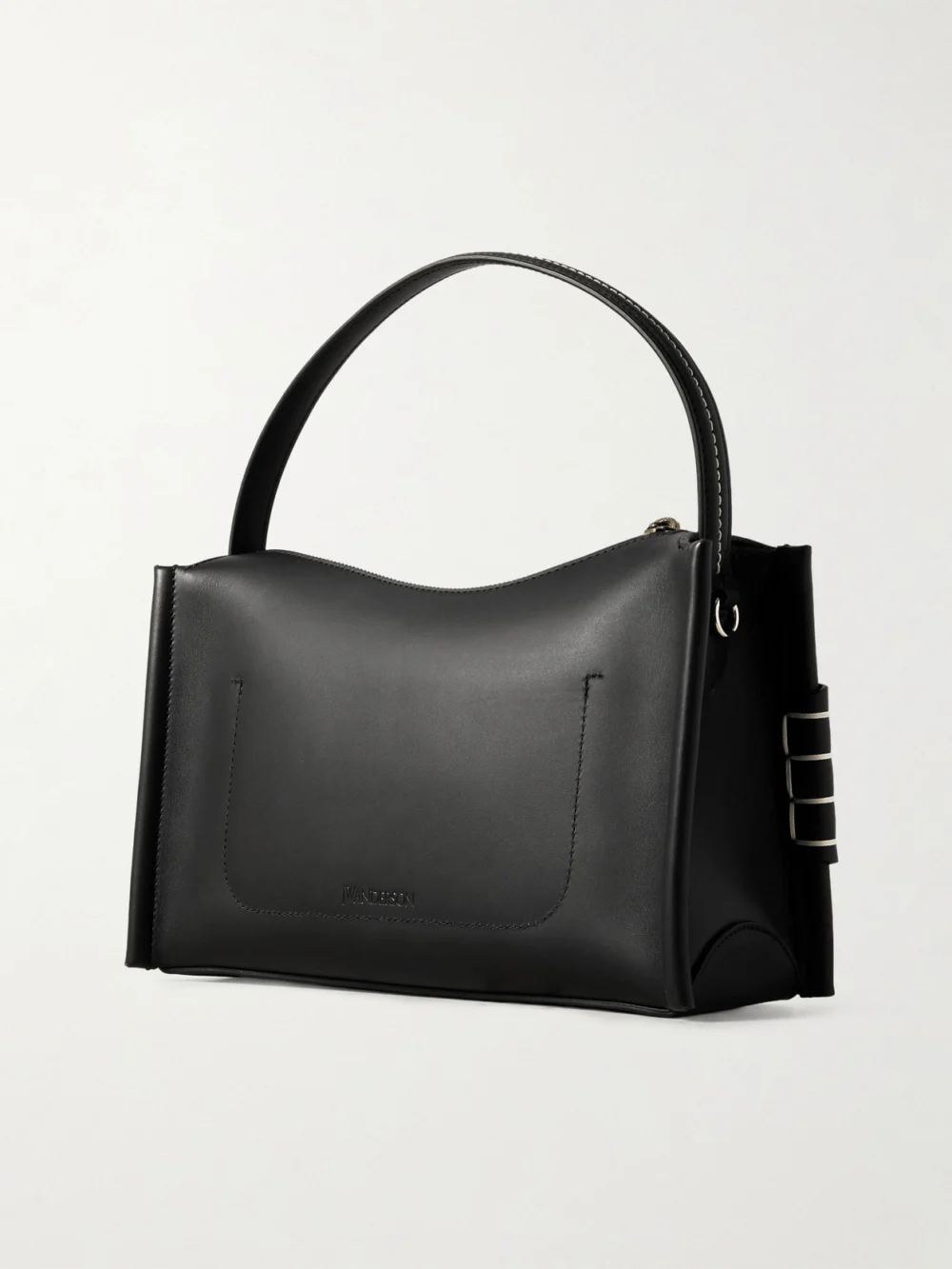 Back view of the JW Anderson Loafer Embroidered Leather Shoulder Bag