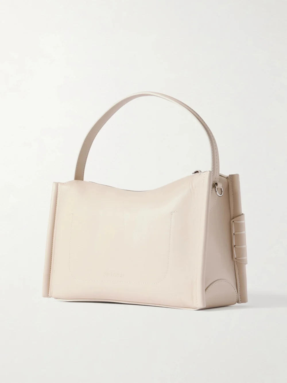 Back view of the JW Anderson Loafer Embroidered Leather Shoulder Bag
