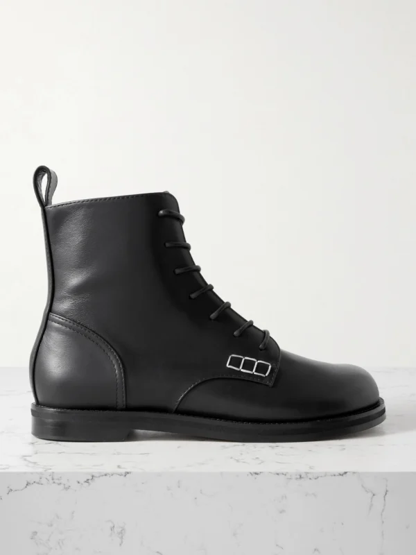 JW Anderson Loafer Leather Ankle Boots