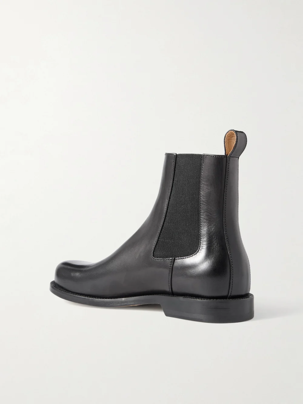 Back view of the JW Anderson Loafer Whipstitched Leather Chelsea Boots