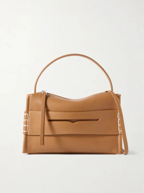 JW Anderson Loafer Whipstitched Leather Shoulder Bag