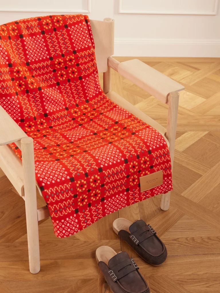 JW Anderson + Melin Tregwynt Wool Jacquard Blanket