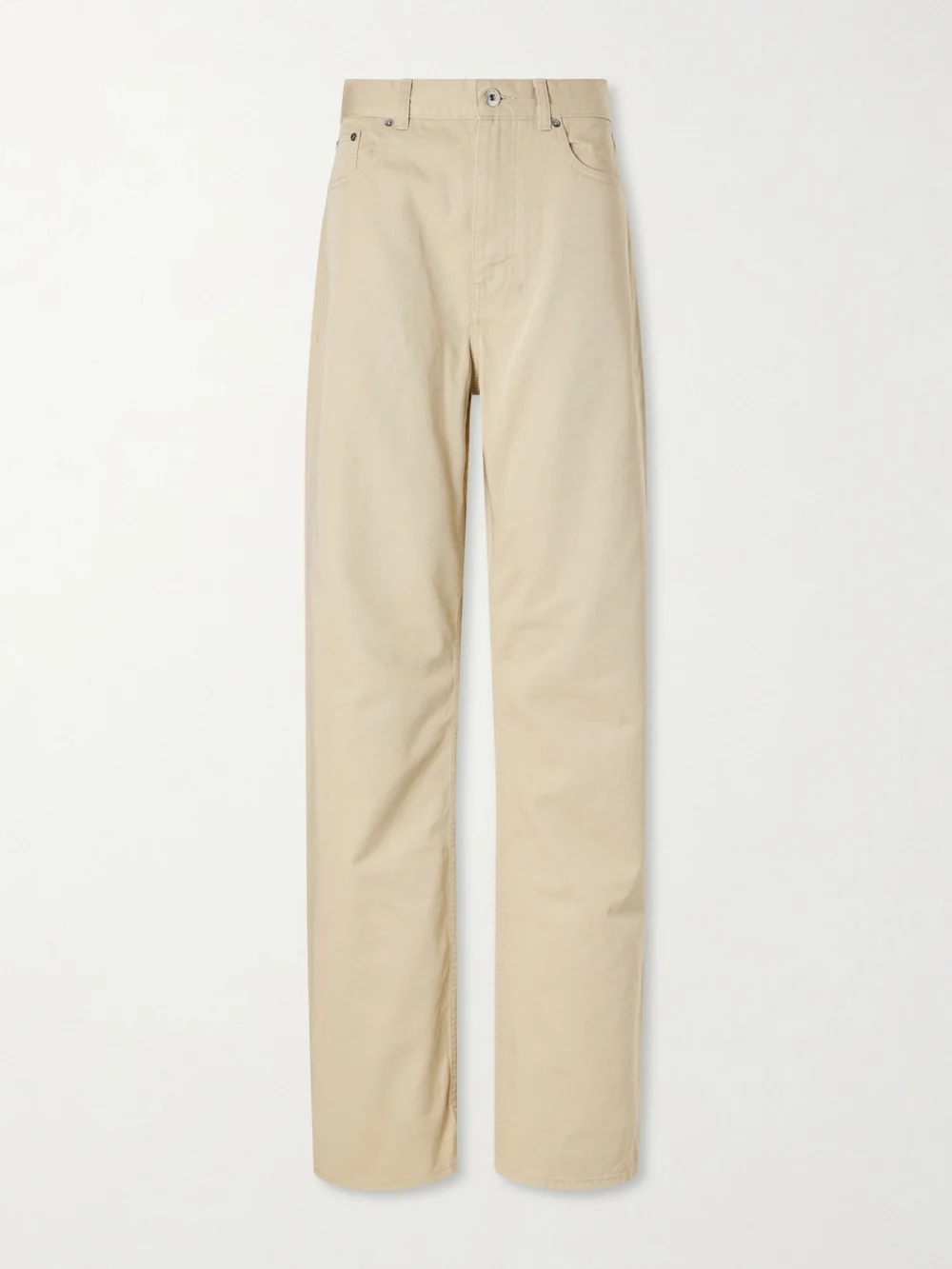 JW Anderson Mid-rise Straight-leg Jeans in beige