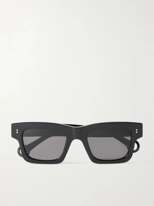 JW Anderson Rectangular-frame Acetate Sunglasses