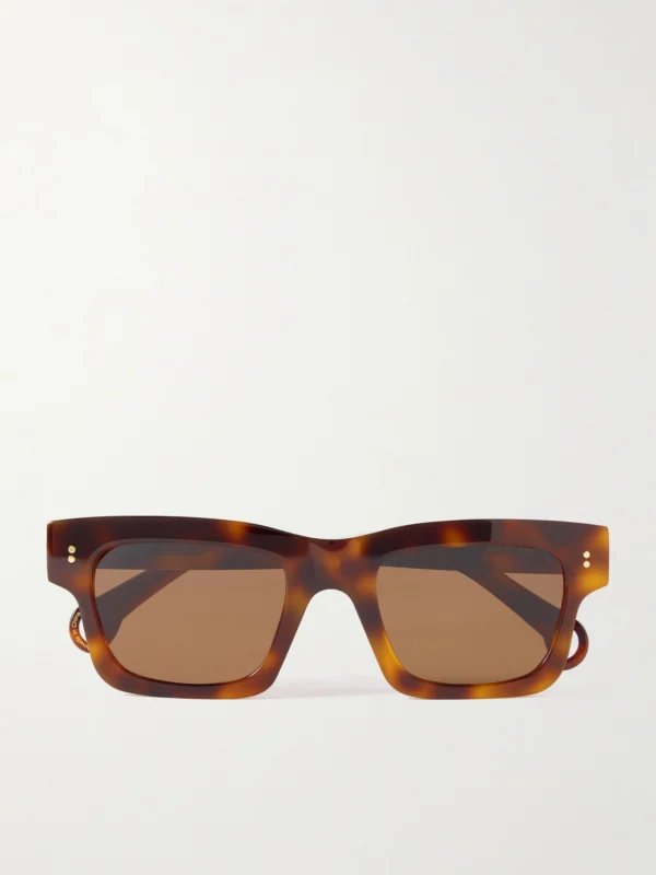 JW Anderson Rectangular-frame Acetate Sunglasses